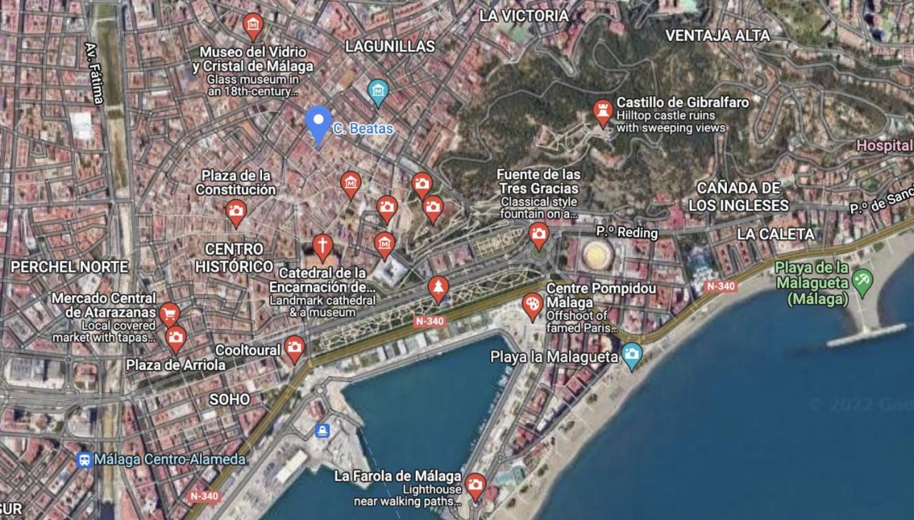 Skysea Holidays City Center Suites Malaga Luaran gambar